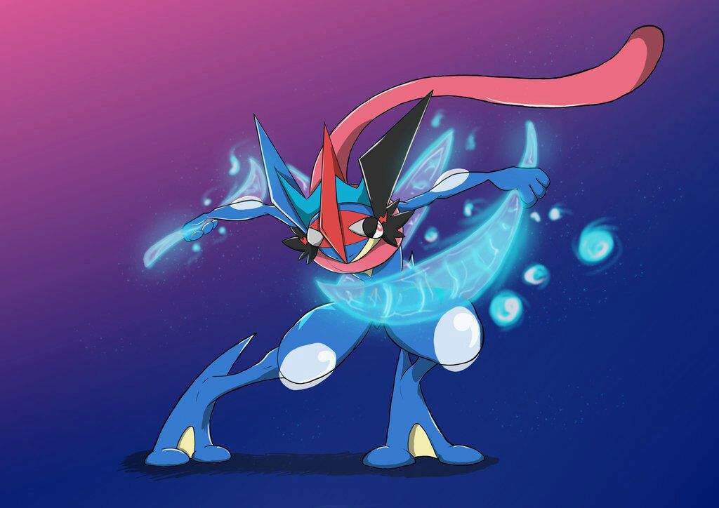 Pokemon Ash Greninja Background Wallpaper Teahub Io