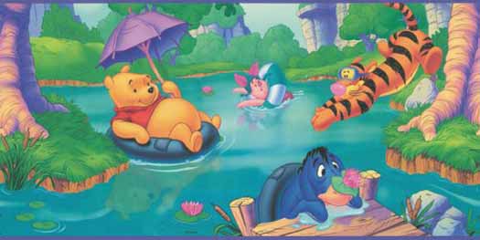 Disneys Winnie The Pooh Wallpaper Border Inc