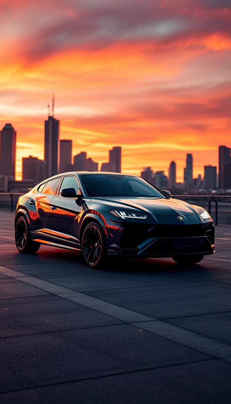 Lamborghini Urus Phone Wallpaper