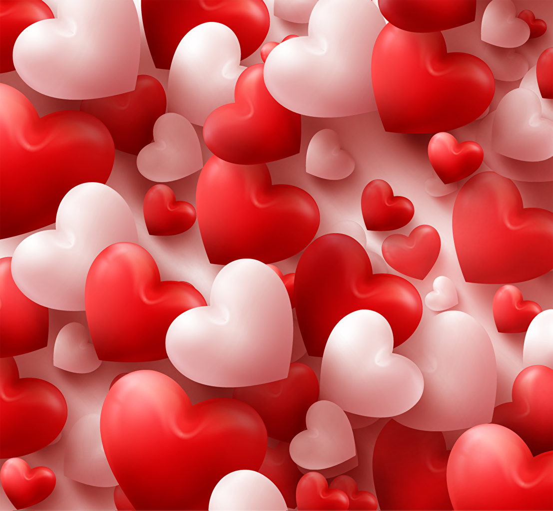 Wallpaper Valentine S Day Heart Many