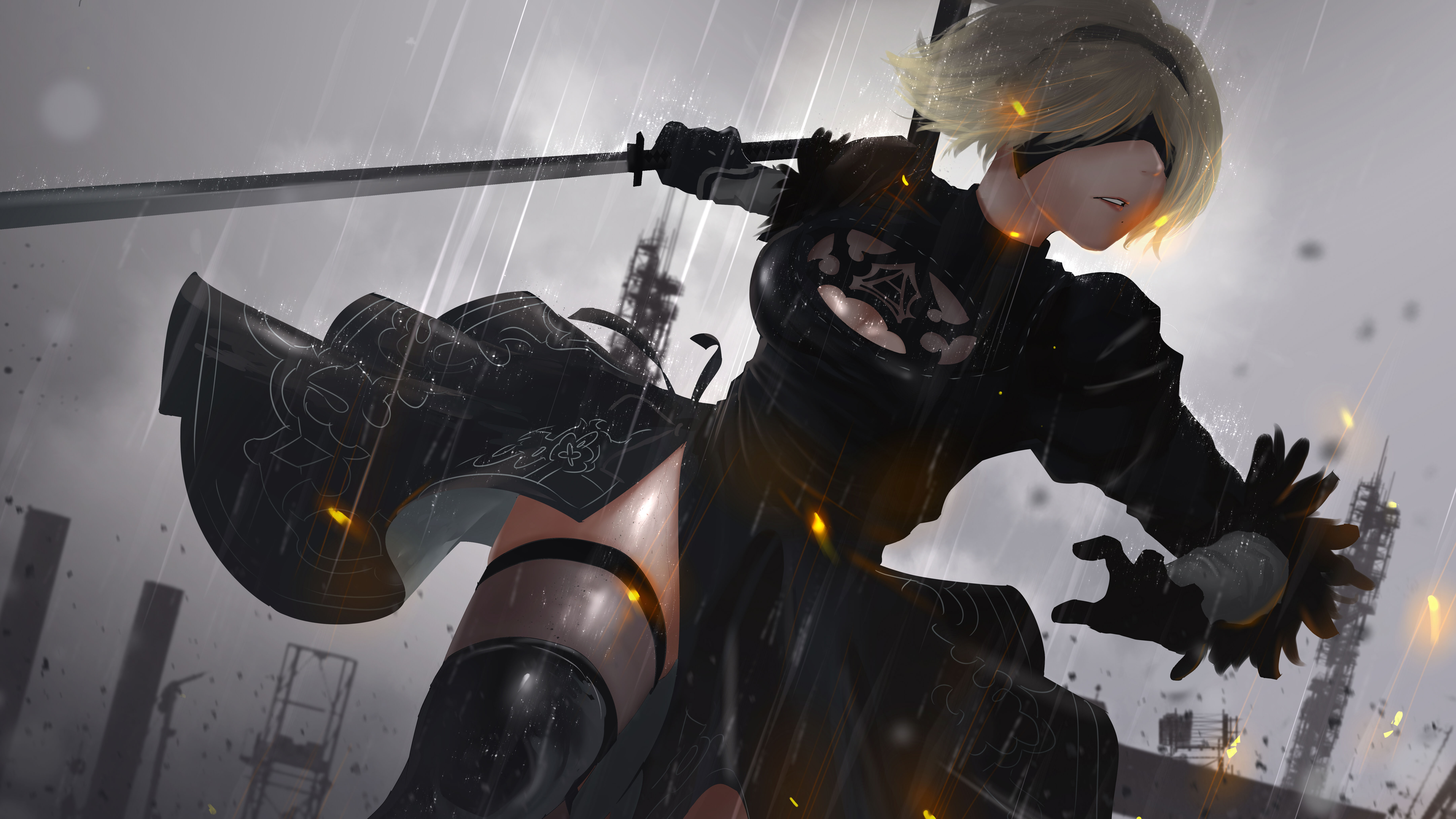 2b Nier Automata 8k Hd Games 4k Wallpaper Image Photos And Picture