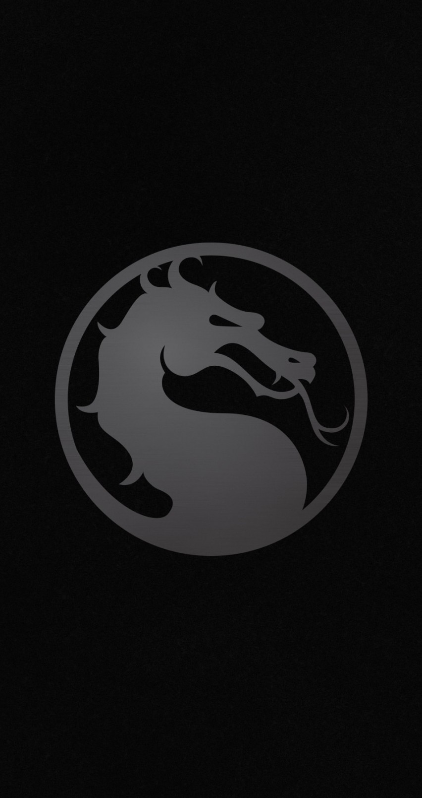 Download Mortal Kombat X Logo HD wallpaper for iPhone 6 6s