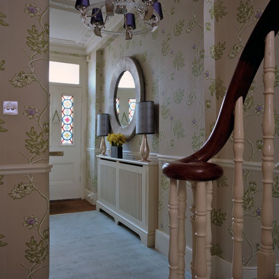 25 Stylish Hallway Wallpaper Ideas  Entryway and Stairway Wall Decor