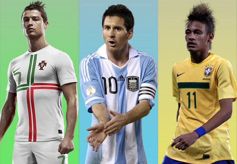 Neymar Messi And Ronaldo Are My Top References In This World Cup