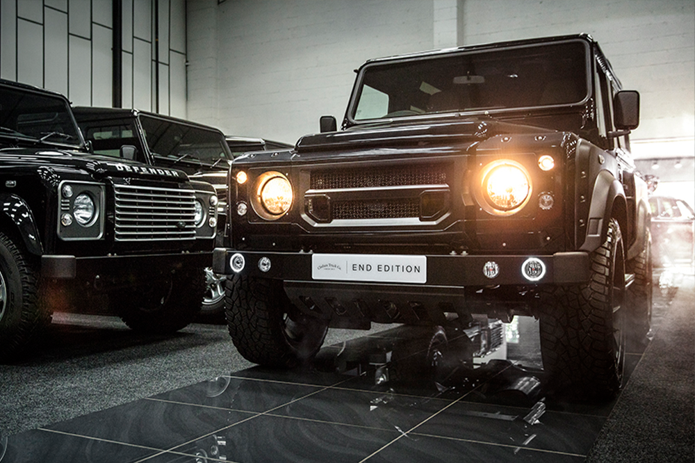 The End Edition Land Rover Defender Chelsea Truck Pany