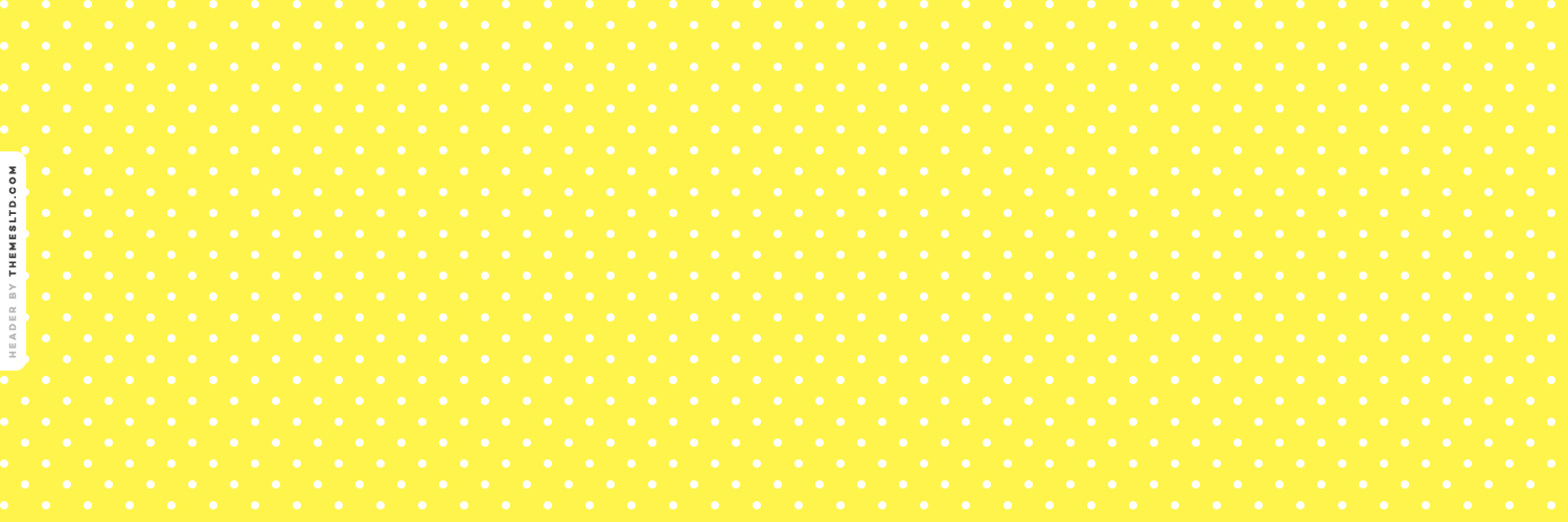 Yellow Pollka Dots Header Polka Dot Wallpaper