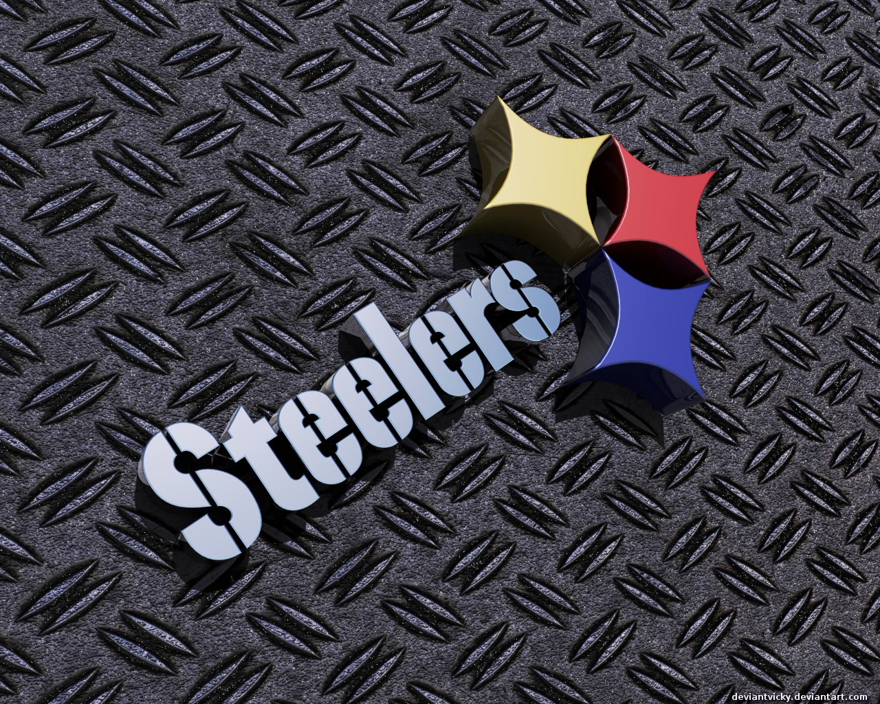 Steelers 3D by DeviantVicky 1280 x 1024