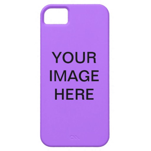 Create Your Own Custom Template Purple Background iPhone Cover