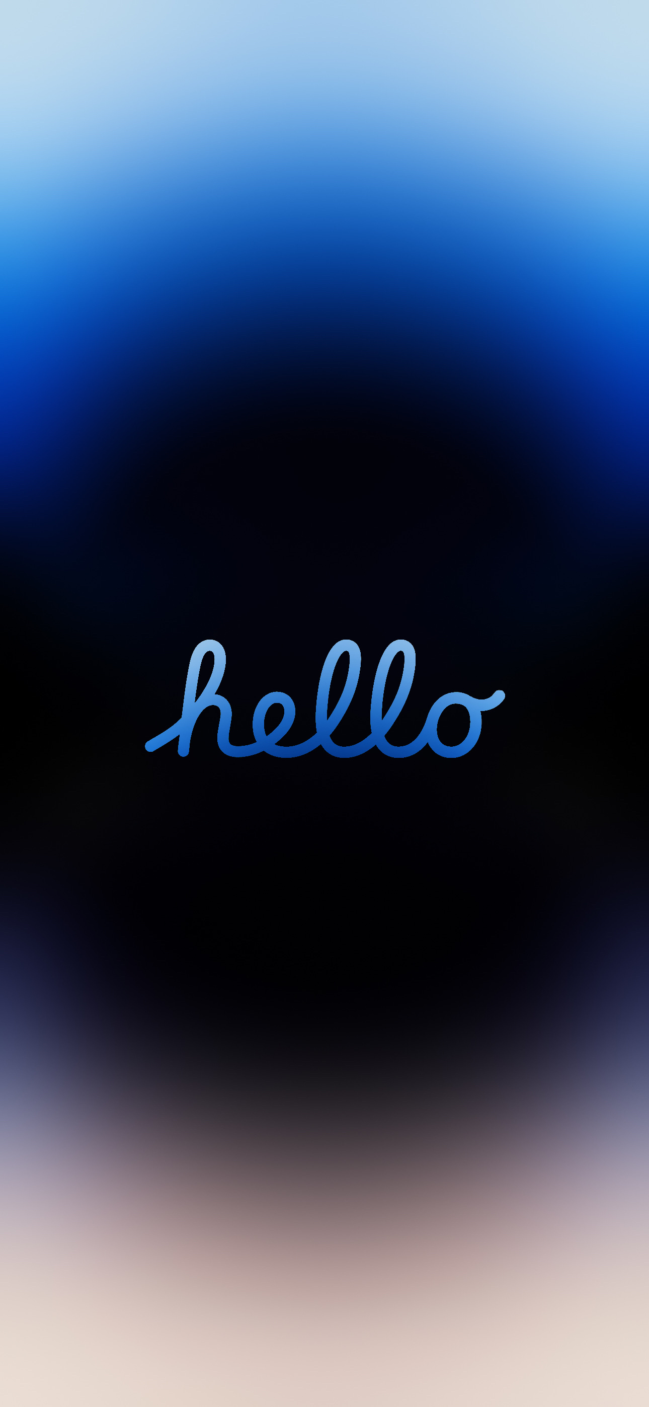Silver Blue Wallpaper