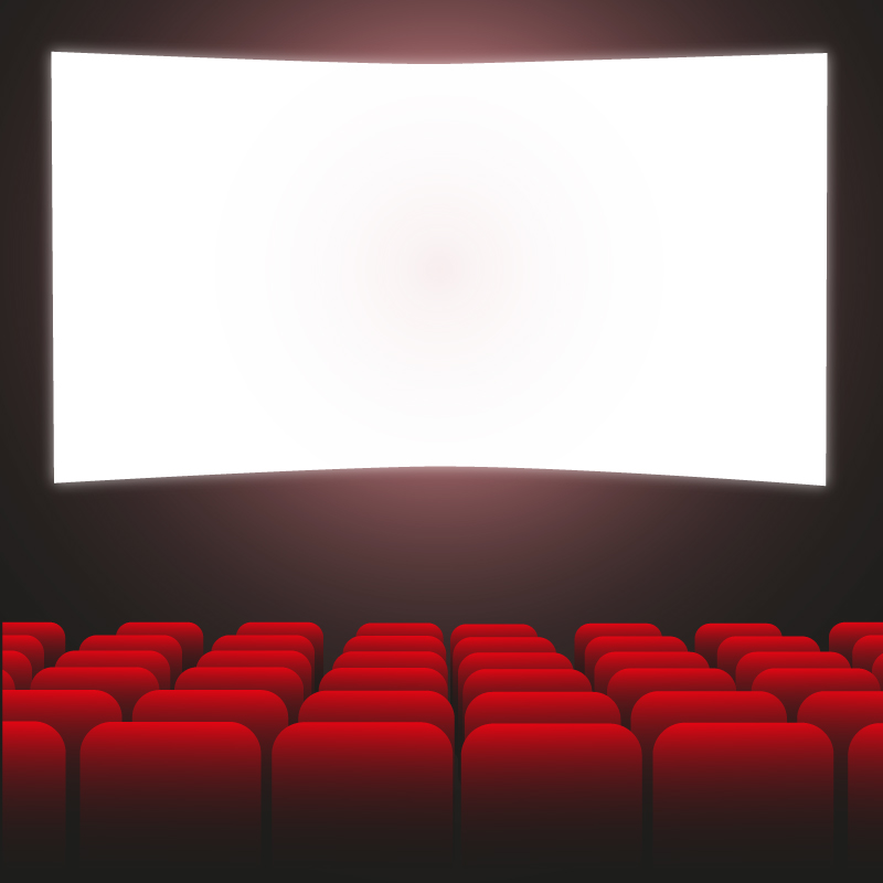 Creative Theater Background Vector