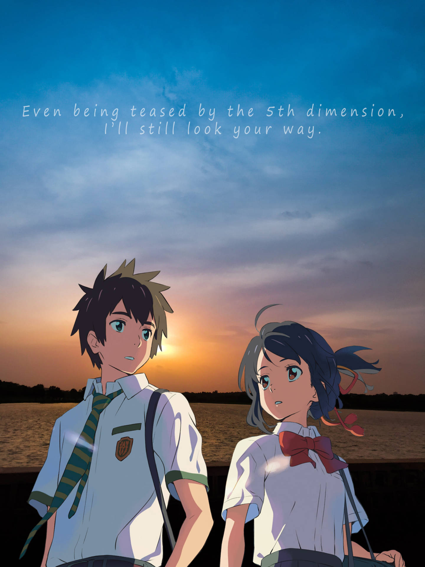 Kimi No Na Wa Phone Wallpaper