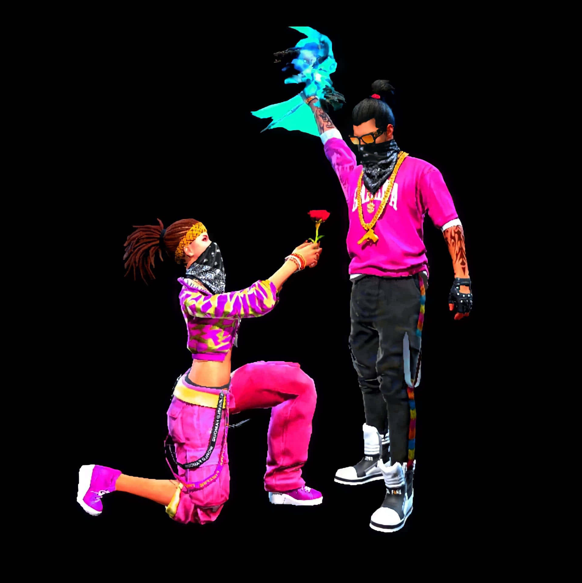 Hip Hop Fire Wallpaper