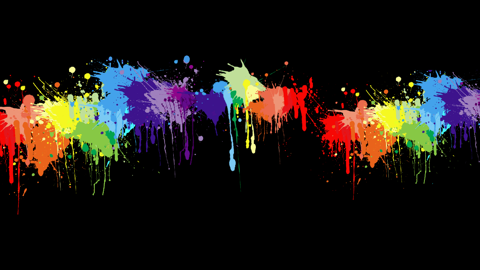 Rainbow Wallpaper Paint Image