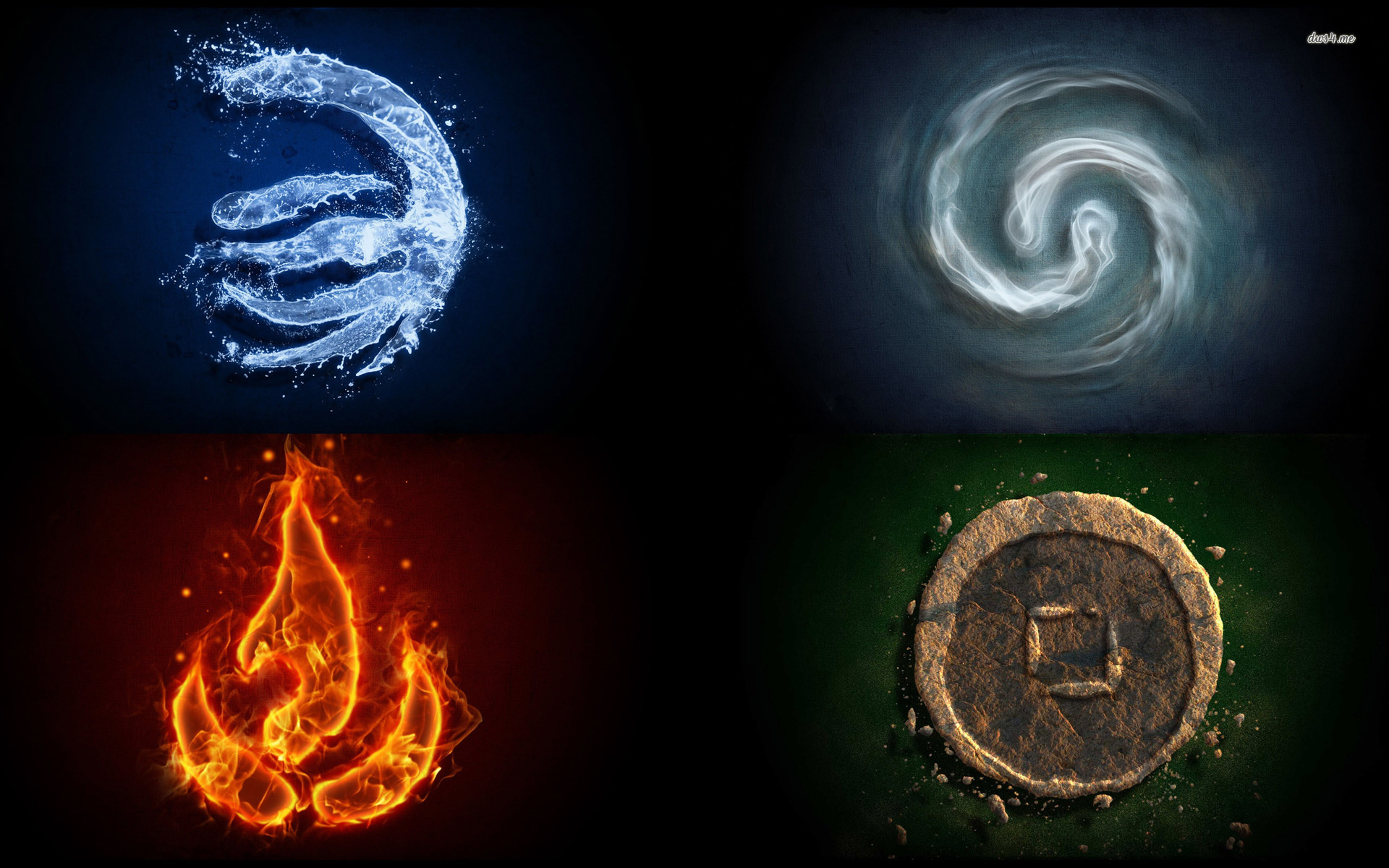 Four Elements HD Wallpaper Background Image
