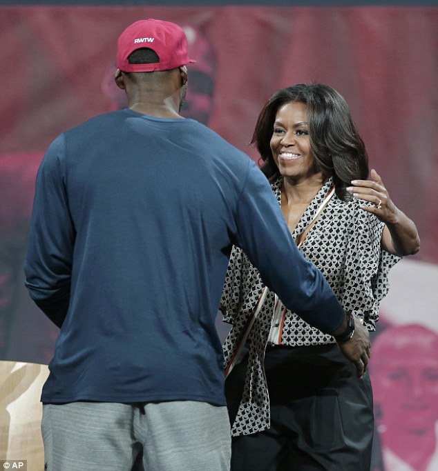 Michelle Obama And Lebron James Tell Students To Follow Their Dreams