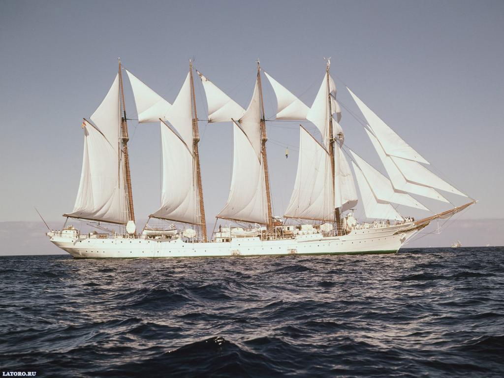 Desktop Wallpaper Sailing Boat