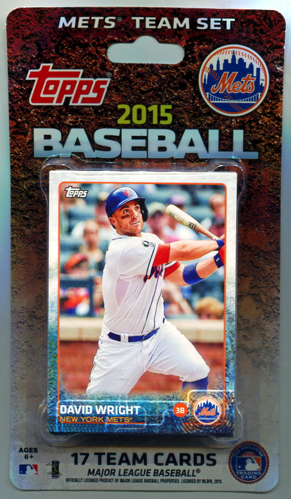 the 2015 new york mets topps mlb factory team set contains 17 new york 590x1013