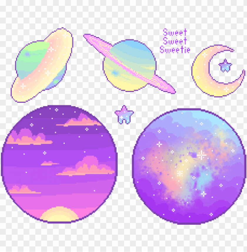 Decided To Make Some Pixel Plas And Space Stuff Pastel