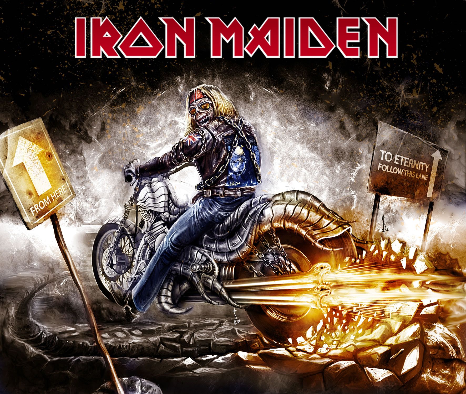 Iron Maiden Wallpaper Background
