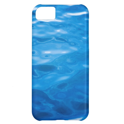 Blue Water Background Template Customized iPhone 5c Case