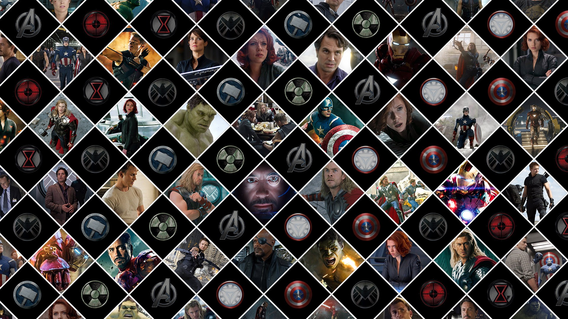 Avengers Marvel Pattern Superhero Ics Wallpaper