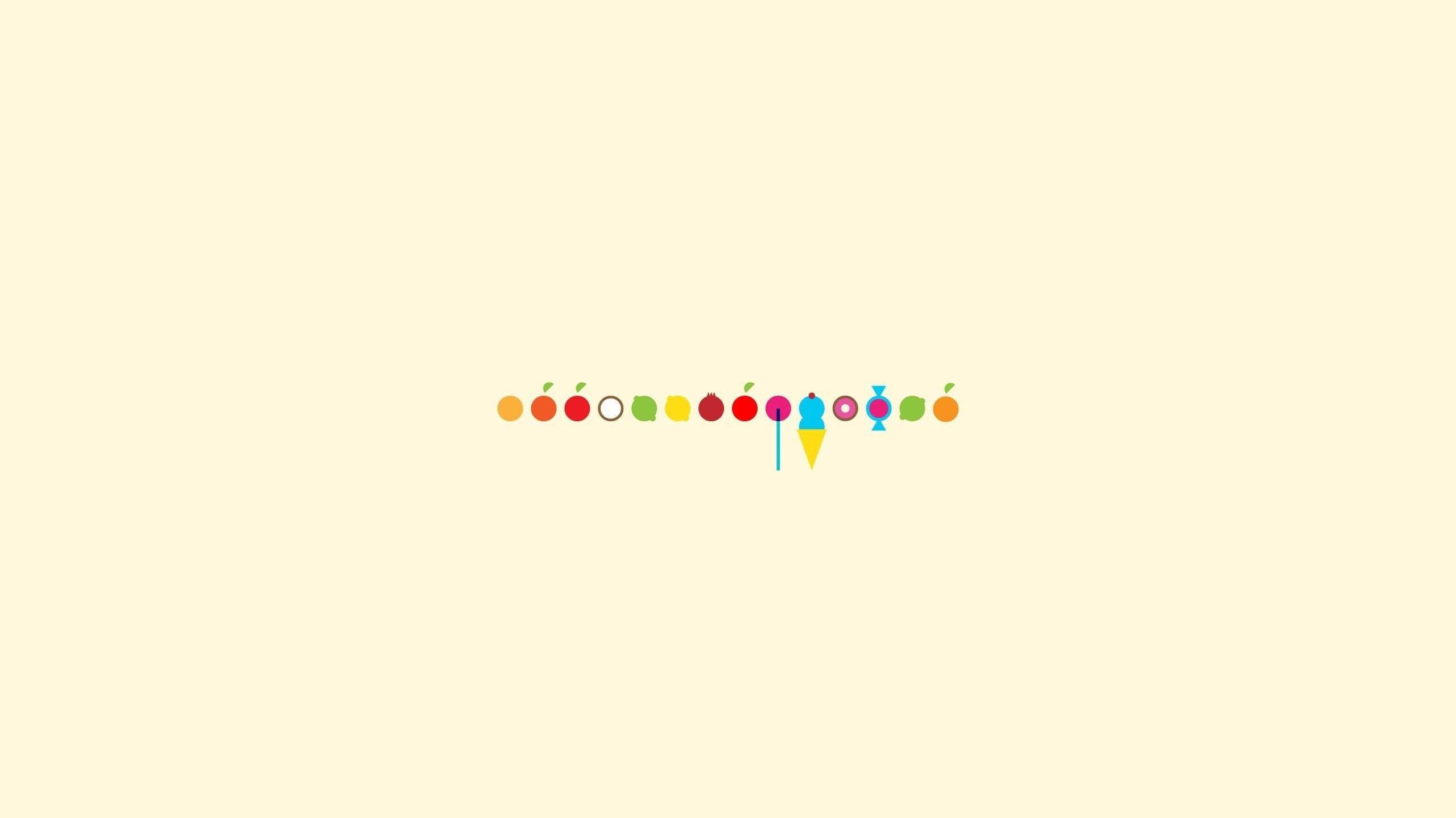 Minimalist Yellow Wallpaper Full HD Pc Laptop