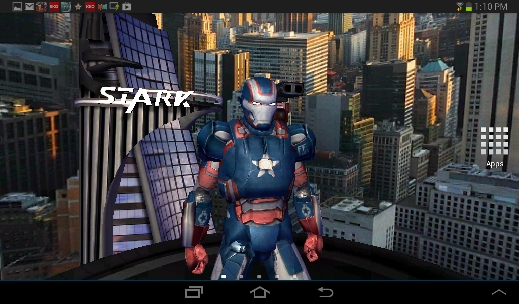 Iron Man Live Wallpaper Android Apps On Google Play