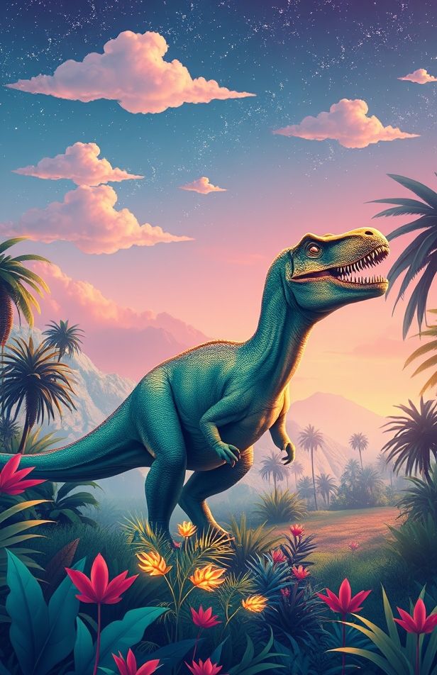 Aesthetic Dinosaurs Wallpaper
