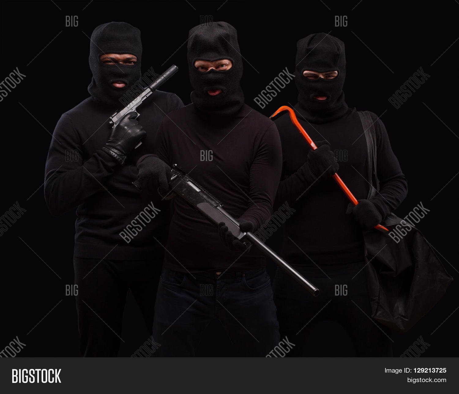 Free download Robbers Black Masks Image Photo Free Trial Bigstock ...