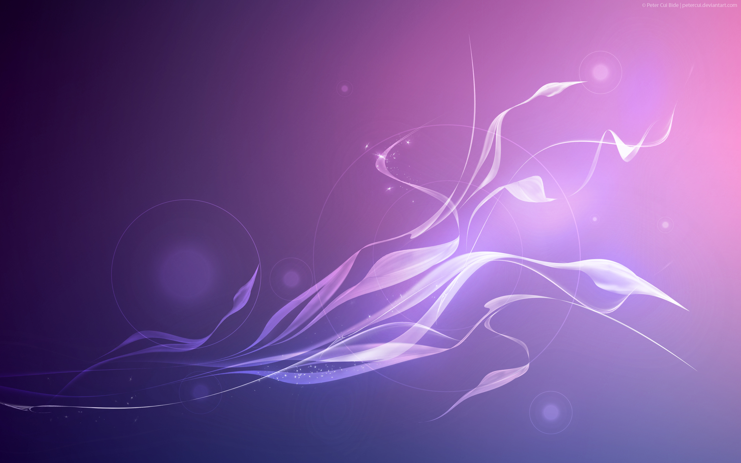 Abstract Background White Purple Palette Raster Fractal Graphics