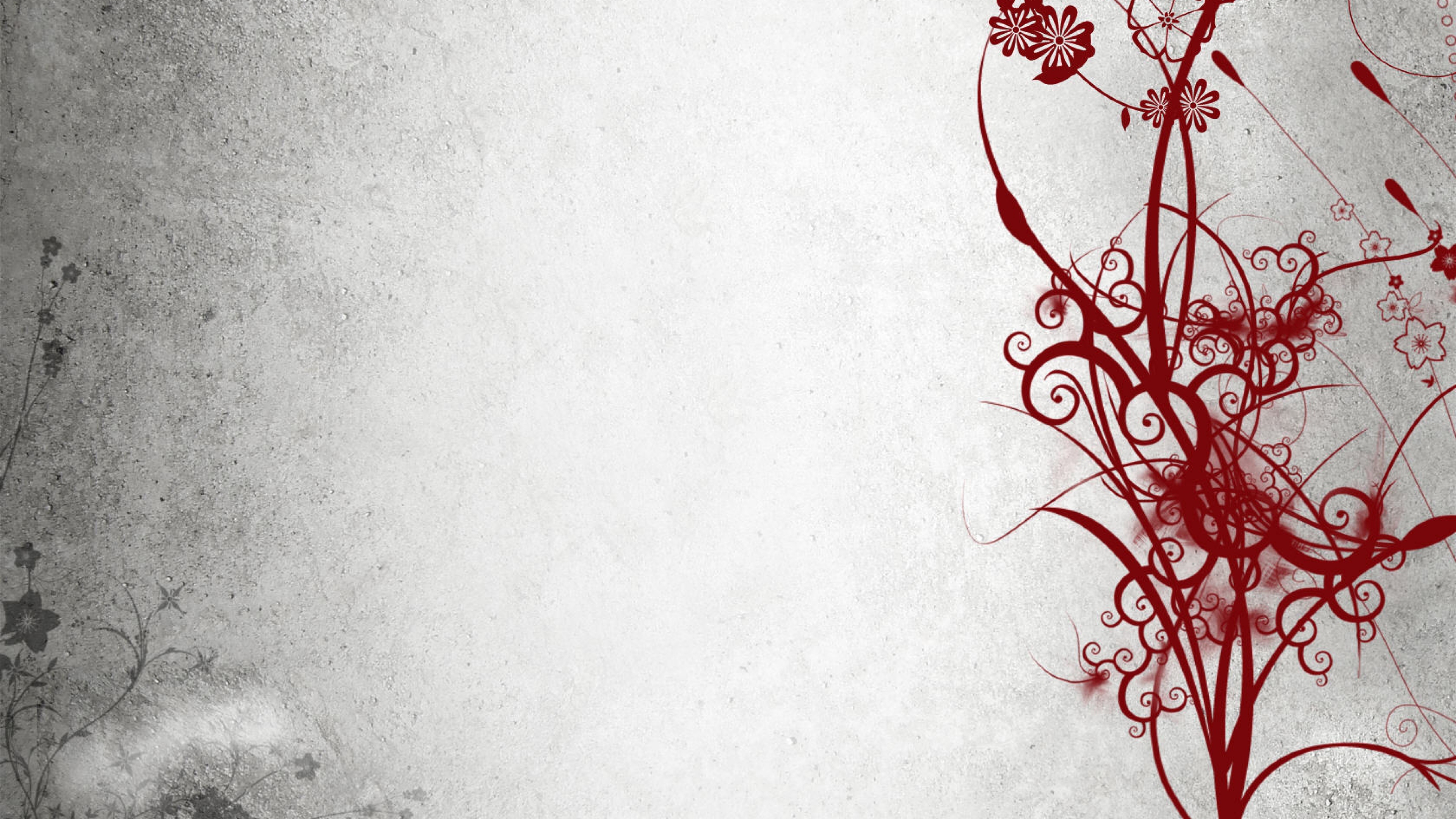 Wallpaper Abstract Black White Red 4k Ultra HD