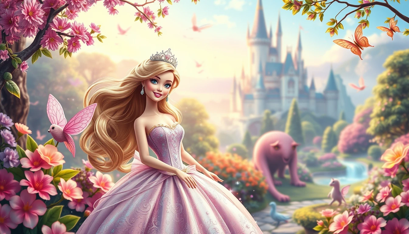 Wallpaper Barbie Princess