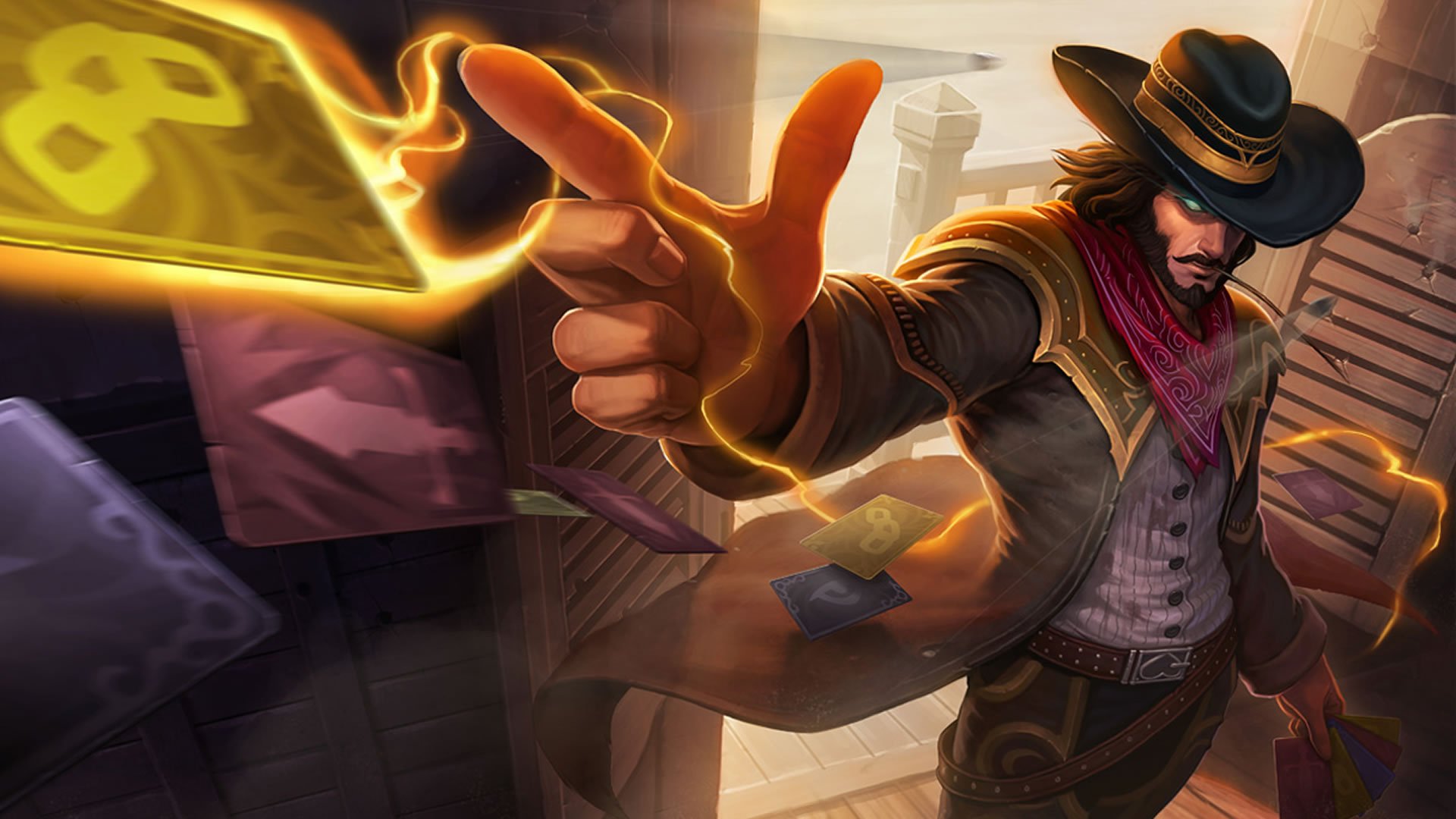 Twisted Fate League Of Legends HD Wallpaper Background