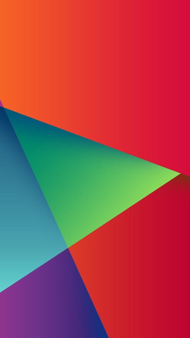 Geometric Colorful Triangle Match iPhone 5s Wallpaper Download