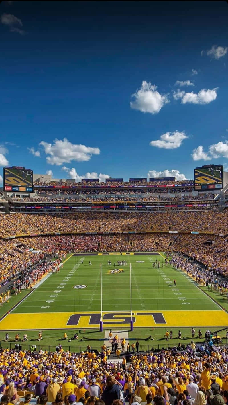 En Sie Kostenlose Lsu iPhone Wallpaper