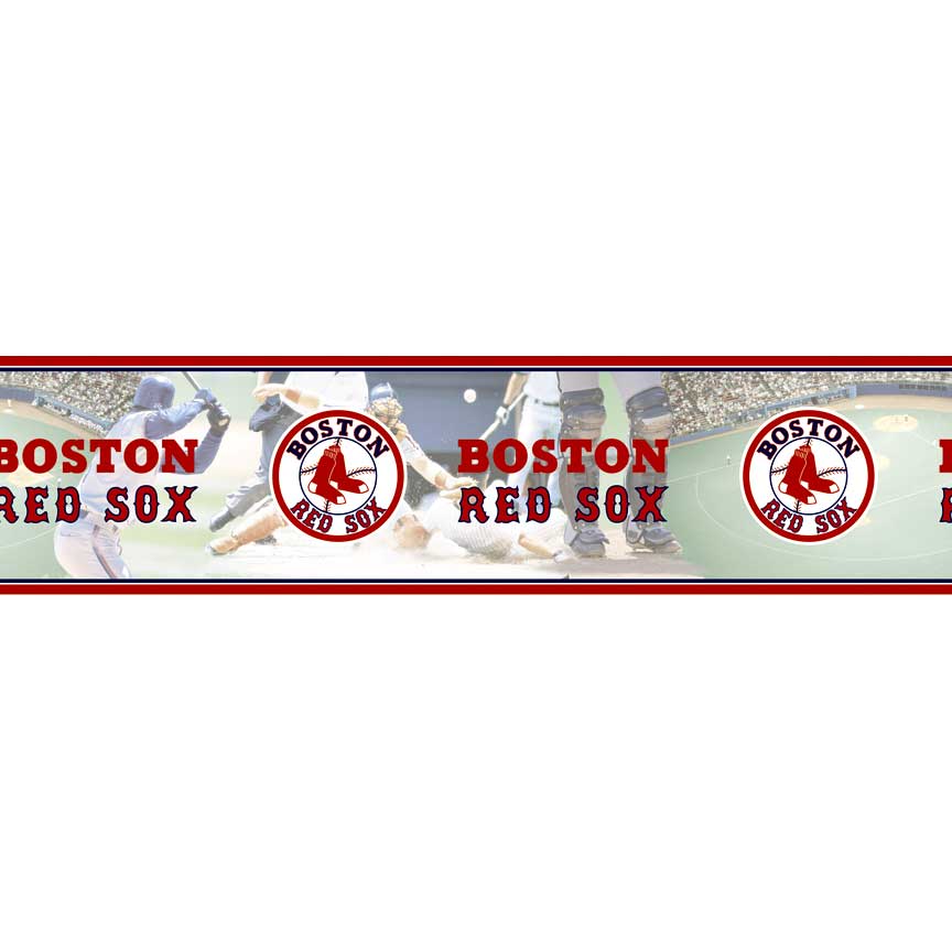 Boston Red Sox Mlb Wall Border