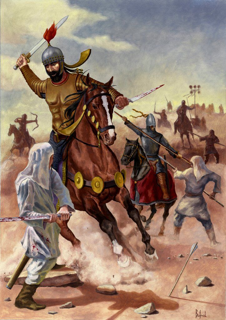 Battle Of Ascalon August Sassanid Persian Warrior