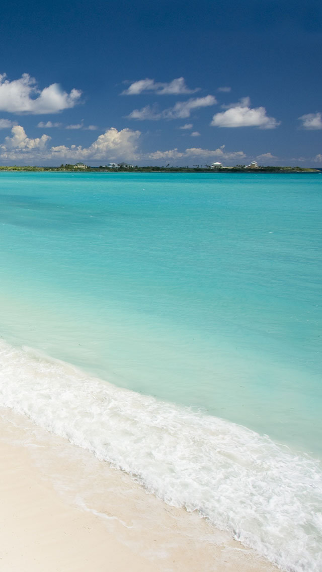 Caribbean Beach iPhone 5s Wallpaper iPad