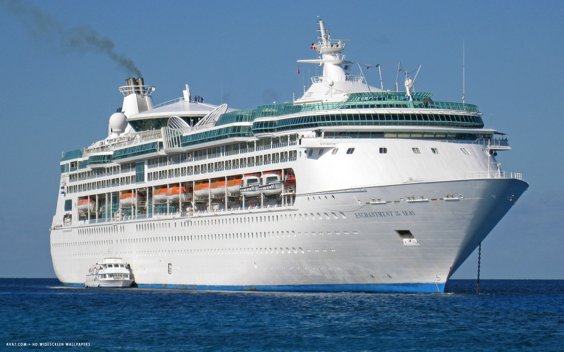 Enchantment Of The Seas Cruise Ship HD Widescreen Wallpaper