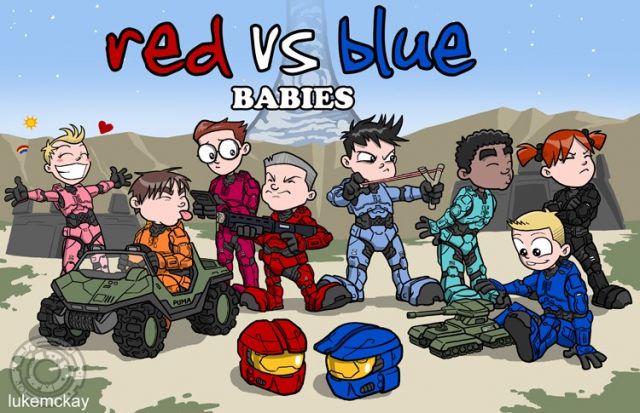 Red Vs Blue Babies