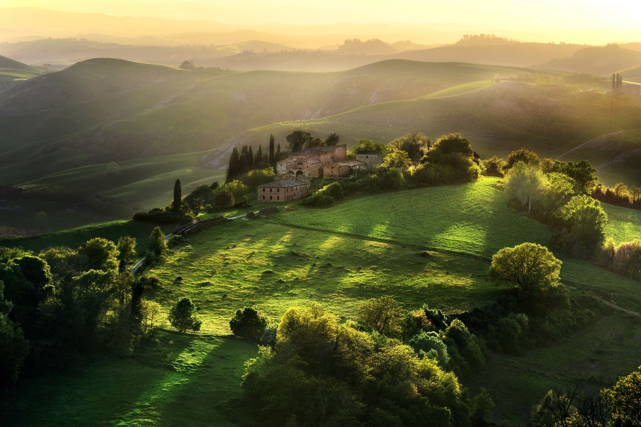 31 Tuscan Countryside Wallpaper Desktop Wallpapersafari