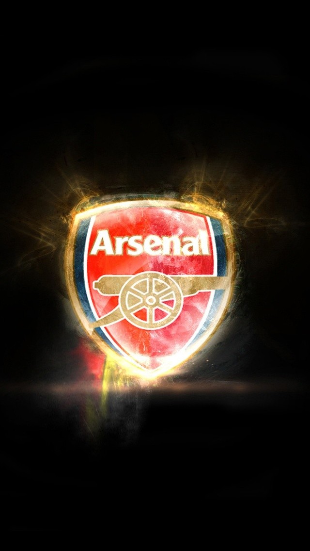 iPhone Wallpaper HD Arsenal Team Logo Background