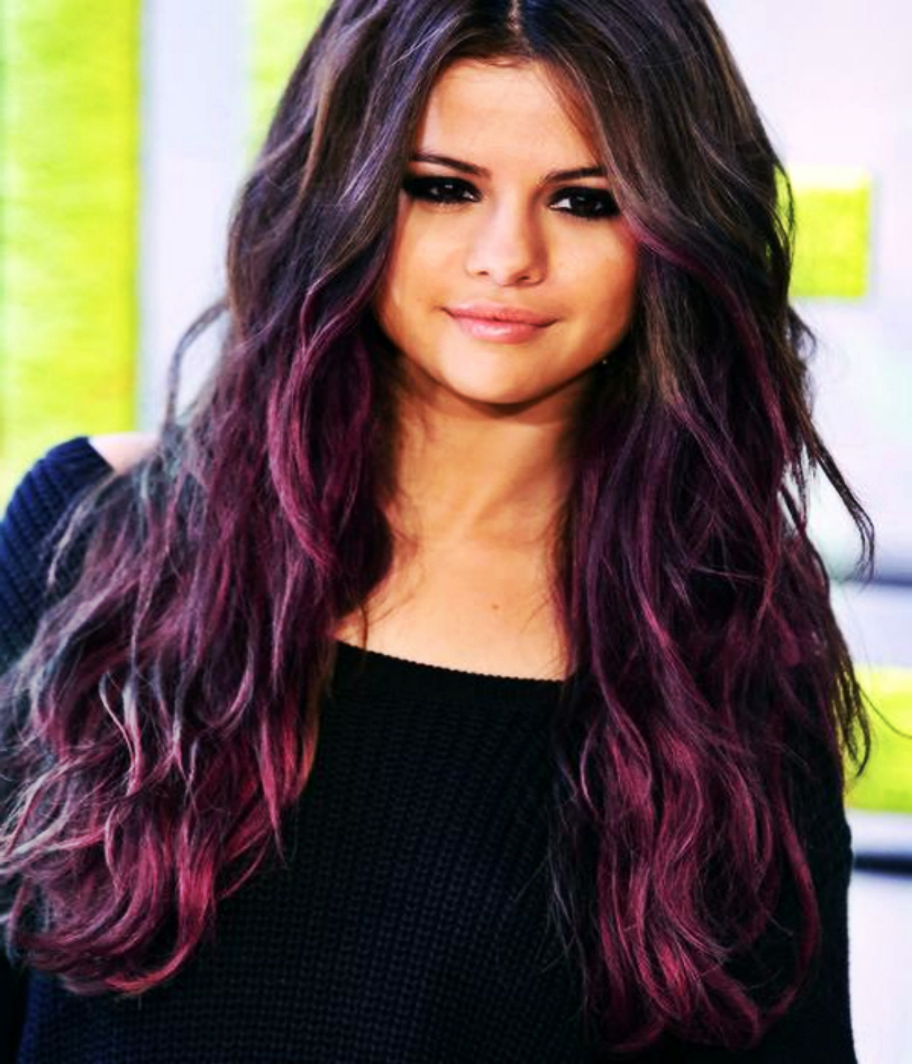 Selena Gomez Layers Hairstyle