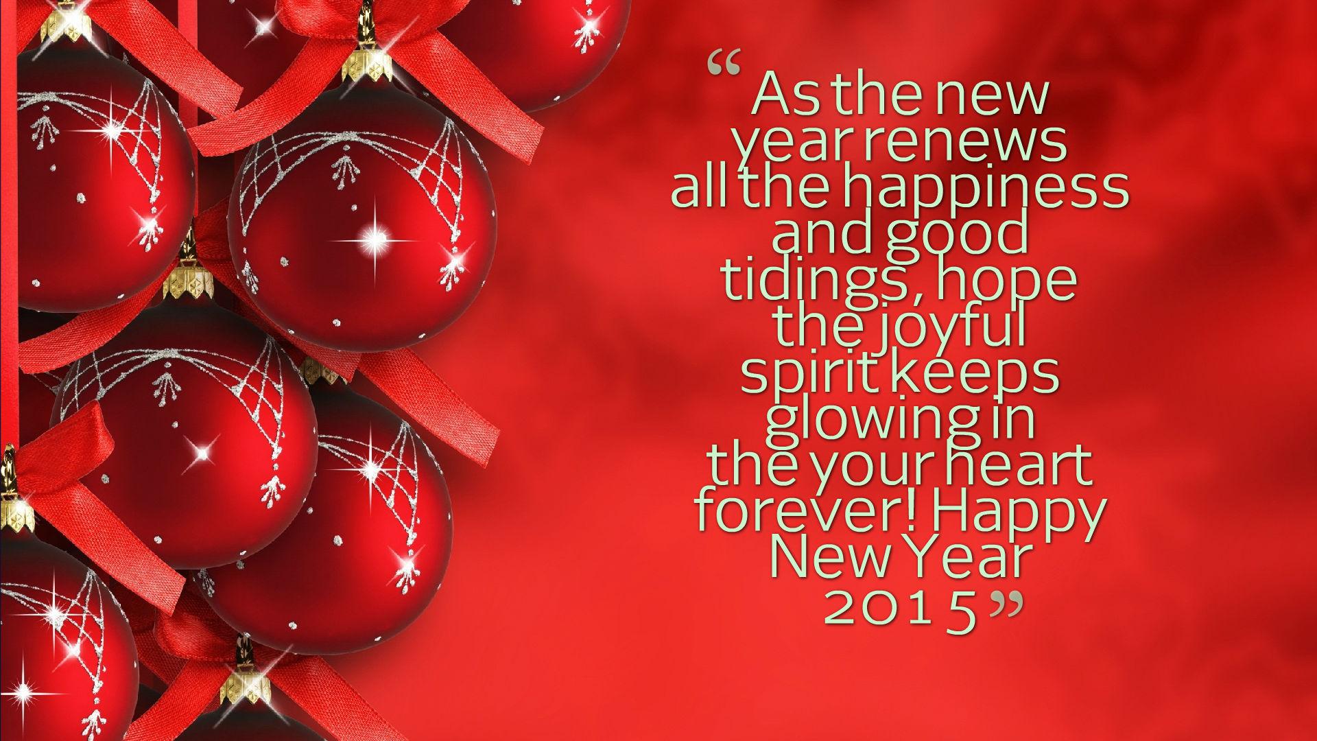 HD Happy New Year Quotes Wallpaper