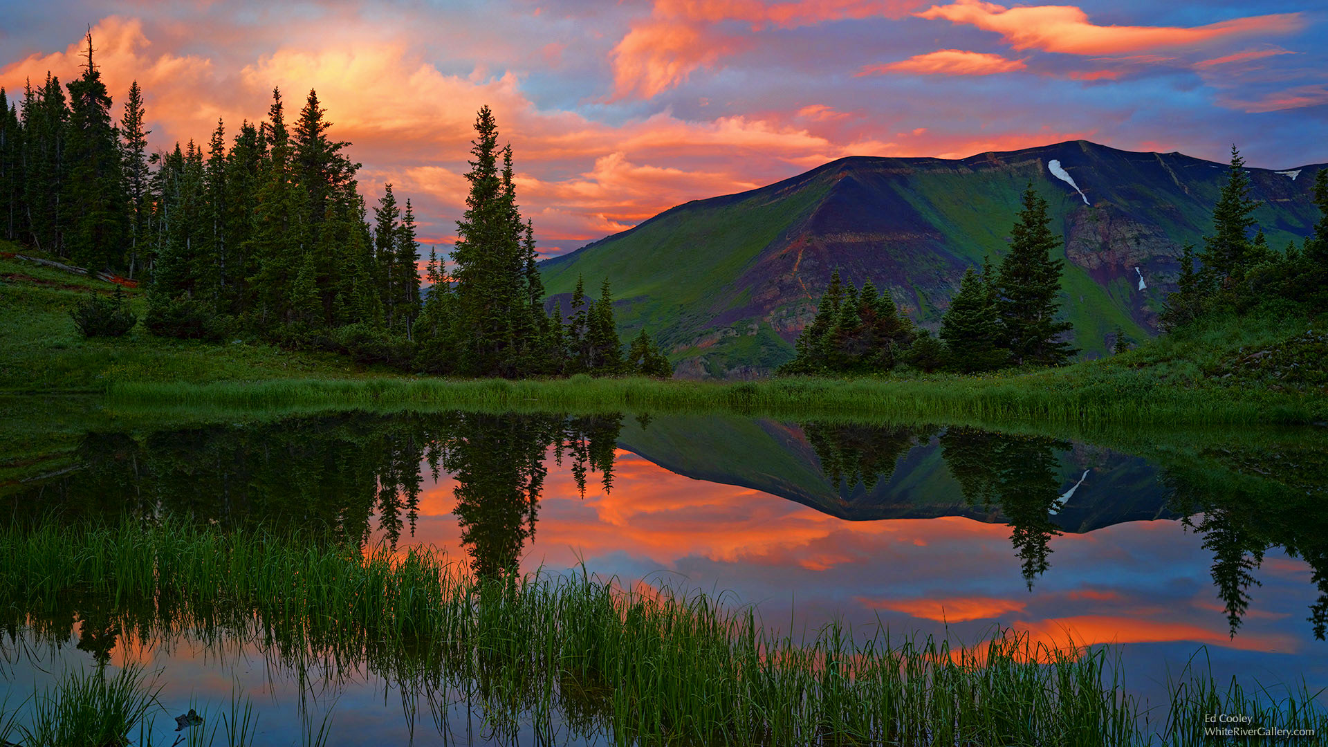 Colorado Rocky Mountains Sunset Wallpaper for Pinterest 1920x1080