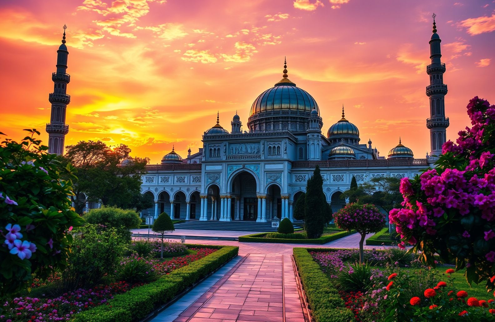 Mosque HD Wallpaper 1080p