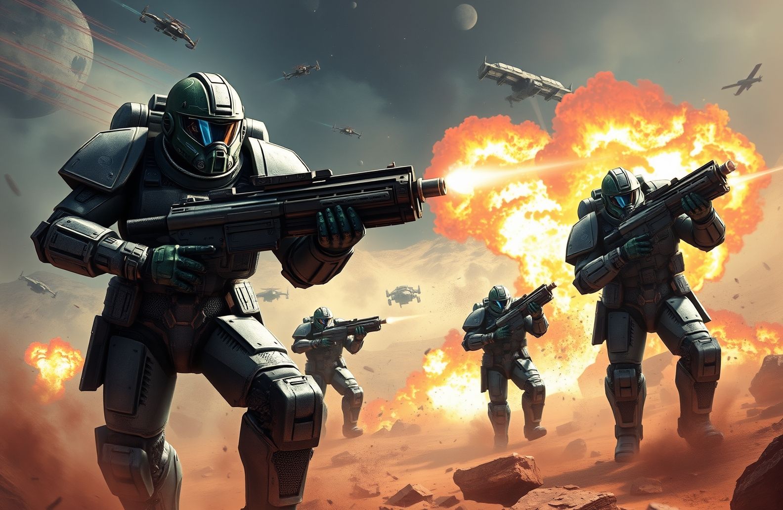 Space Marines Wallpaper