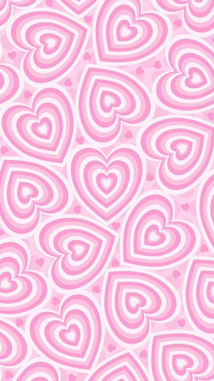 Phone Wallpaper Background Lock Screen Pastel Pink Stripey