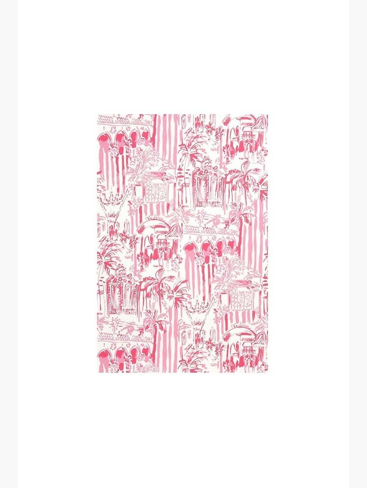 Pink Preppy Wallpaper Art Board Print For Sale Ianpeach