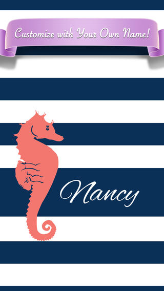 Designer Monogram Custom Wallpaper On The App Store